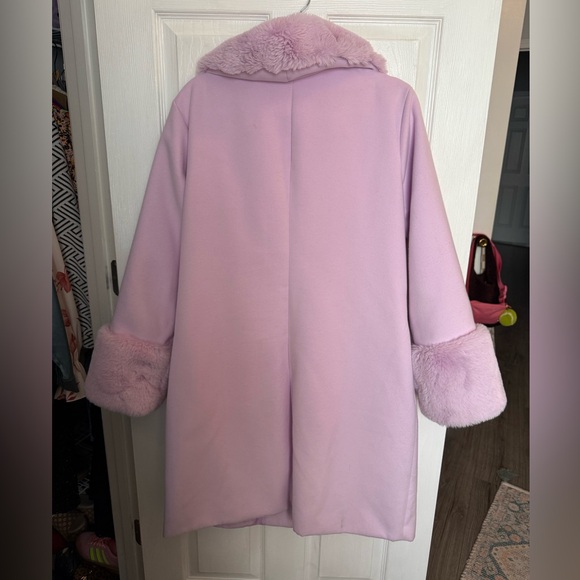 Wild Fable Coat with Faux Fur Collar & Cuffs - Picture 10 of 12